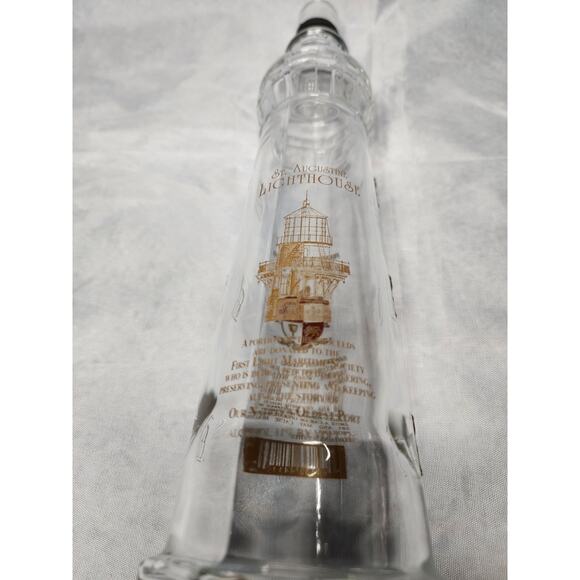 Vintage St. Augustine Florida Lighthouse Empty Red Wine Bottle Decor Decanter - Picture 4 of 7